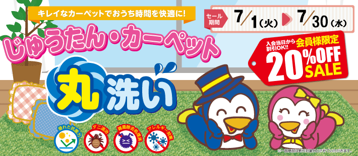 じゅうたん・カーペットセール画像