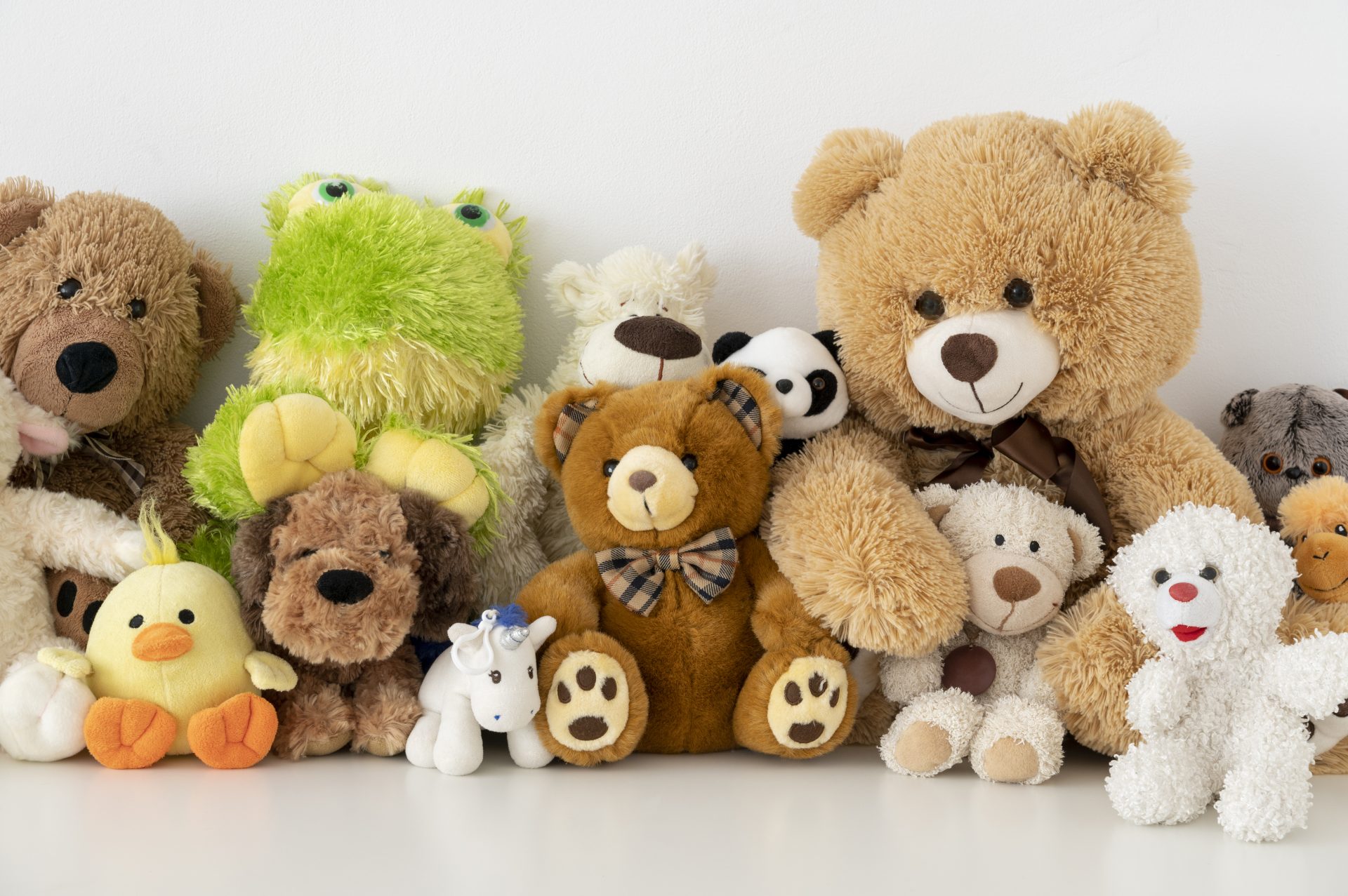 ぬいぐるみのクリーニング